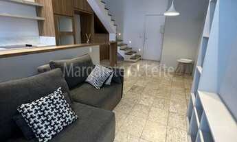 Imagem 7: Loft para venda possui 70 metros quadrados com 2 quartos em Gonzaga - Santos - SP