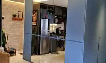 Imagem 5: Studio mobiliado com 42m², Sala, cozinha equipada, 1 vaga