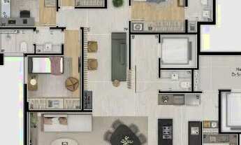 Imagem: Apartamento à venda, 4 quartos, 2 suítes