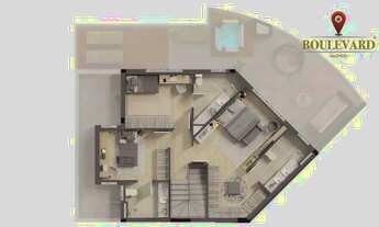 Imagem 1: Cobertura no Gran Solare Residencial com 3 dormitórios à venda, 155 m² por R$ 3.354.525