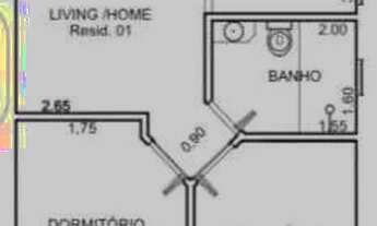 Imagem 2: Apartamento com 2 quartos à venda, 47,75m² - Vila Scarpelli