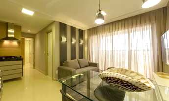 Imagem 2: Lindo apto mobiliado para venda com 55 m² com 2 quartos sendo 1 suíte em Ponta Negra - Nat