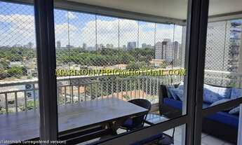 Imagem 4: Apartamento para locação na Chácara Santo Antonio, 143 m2, 03 suíts, varanda gourmet, laze