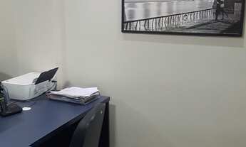 Imagem: Sala montada para escritório- Passo D