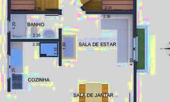 Imagem 6: COTIA - Apartamento Padrão - OUTEIRO DE PASSARGADA