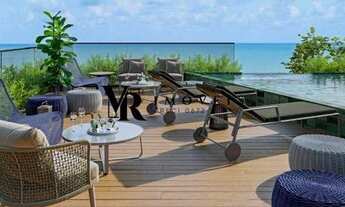 Imagem 5: Apartamento para venda tem 17m2 de área interna e 10m2 de área externa no bessa