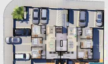 Imagem 5: Aptos e cobertura duplex com 03 quartos, 02 vagas de garagens, prédio com elevador, nos Ba