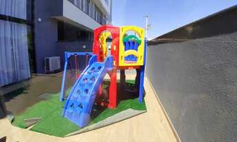 Imagem 6: Cobertura plana à venda no bairro Glória, Joinville/SC. Amplo terraço com churrasqueira