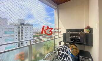 Imagem 5: Apartamento para venda com 98 metros quadrados com 3 quartos em Marapé - Santos - SP