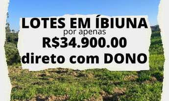 Imagem: Terrenos em promoção na região de Íbiuna