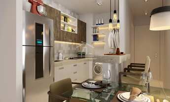 Imagem 6: Apartamento 53m² no Turu Varanda e Cozinha Integrada