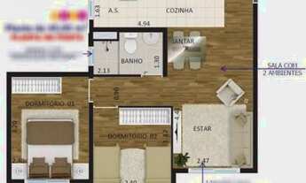 Imagem 6: Apartamento 2 quartos Jardim Íris - São Paulo - SP