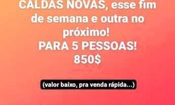 Imagem: Hospedagem em CALDAS NOVAS