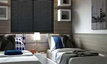 Imagem 5: Apartamento 2 quartos sacada com churrasqueira no Campo Comprido