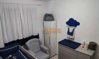 Imagem 7: Apartamento com 2 dormitórios para alugar, 42 m² por R$ 1.110,00/mês - Água Chata - Guarul