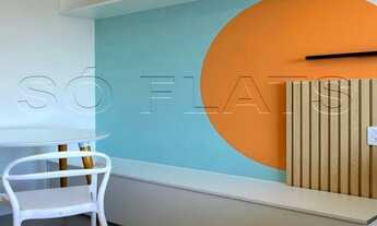 Imagem 6: Residencial Houx Pinheiros, apto estilo studio disponível para locação com 27m² e 1 dormit