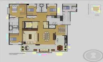 Imagem 3: Excelente apto de Alto Padrão, Moema Ref.:1011