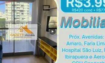 Imagem: Studio Totalmente Mobiliado