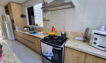 Imagem 3: Casa Terrea Mobiliada no Reserva das Flores 3 Qts (1 Suite + 2 Semi) Area Gourmet climatiz