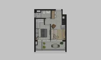 Imagem 9: Imóvel para venda tem 35 metros quadrados com 1 quarto em Sumarezinho - São Paulo - SP