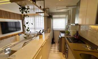 Imagem 7: Apartamento mobiliado e equipado, andar alto, com churrasqueira Jardim Lindóia