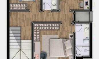 Imagem 7: Sobrado com 3 dormitórios à venda, 134 m² por R$ 736.560 - Country - Cascavel/PR
