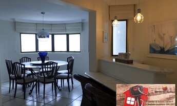 Imagem 2: Apartamento vista mar tortugas guaruja 4 suites enseada 224 m2 2 vagas parque enseada cod