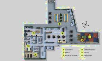 Imagem 4: Apartamento residencial para venda, São Francisco, Curitiba - AP9555
