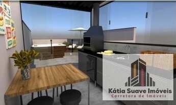 Imagem 2: Cobertura para Venda em Santo André, Campestre, 2 dormitórios, 1 suíte, 3 banheiros, 1 vag