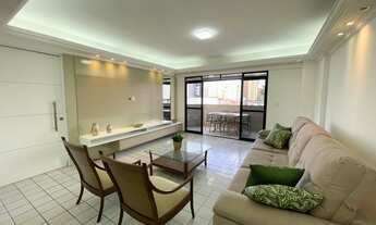 Imagem 3: Apartamento amplo e com móveis à venda com 4 quartos, 123m2 em Manaíra - João Pessoa/PB