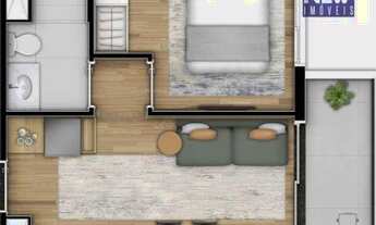 Imagem 2: Apartamento com 2 dormitórios à venda, 31 m² por R$ 538.772,00 - Vila Pompeia - São Paulo