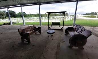 Imagem 6: Condomínio de Chácaras Fazenda 1, com um lago dentro, km 19 da AM 070