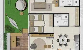 Imagem 4: RO - Oportunidade! Térreo Unificado no Beach Class Carneiros