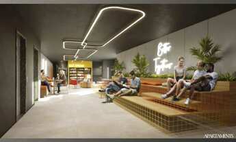 Imagem 2: No 23ºAndar - Studio-Com 1 Dormitório de Alto Padrão ao lado do Metrô Faria Lima