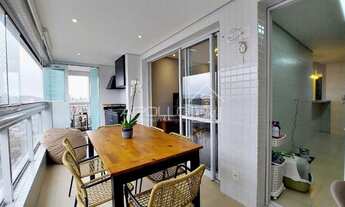 Imagem 4: Lindo apartamento com 2 suítes andar alto vista total livre no Embaré