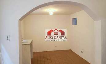 Imagem 2: Casa com 1 dormitório para alugar, 45 m² por R$ 800,00/mês - Osvaldo Cruz - São Caetano do