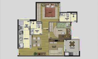 Imagem 12: Apartamento à venda, 53 m² por R$ 325.000,00 - Vila Tibiriçá - Santo André/SP