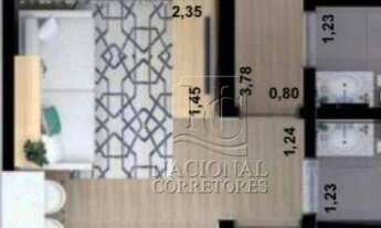 Imagem 2: Apartamento com 2 dormitórios à venda, 52 m² por R$ 319.200,00 - Vila Camilópolis - Santo