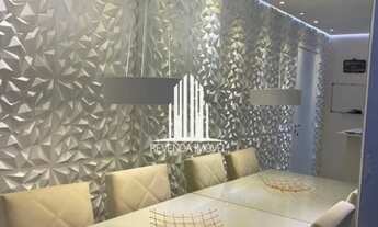 Imagem 3: Apto novo, todo reformado, com 56m2. 1 banheiro, sala, cozinha, sacada, 2 quartos sendo um