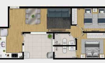 Imagem: Apartamento à venda, 51 m² por R$ 384.000,00