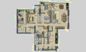 Imagem 3: Apartamento à venda em Meireles, 4 suítes, varanga gourmet e 3 vagas de garagem