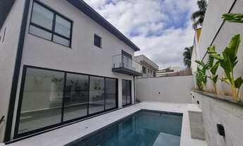 Imagem 4: Casa Nova com Bela Fachada em Alphaville Genesis 1 com 5 dormitórios à venda, 430 m² por