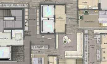 Imagem 5: Apartamento à venda, 4 quartos, 4 suítes, 5 vagas, Vila da Serra - Nova Lima/MG