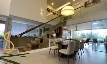 Imagem 3: Exuberante residência(casa) no Damha 4 suítes, SPA, piscina, vista para o lago