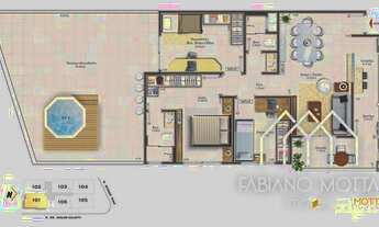 Imagem 3: Apartamento com 3 dormitórios à venda, 131 m² por R$ 930.000,00 - Capoeiras - Florianópoli