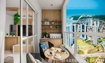 Imagem 4: Apartamento para venda possui 50 metros quadrados com 2 quartos em Ponta Negra - Natal - R
