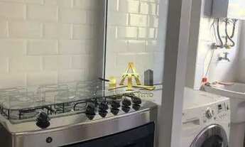 Imagem 4: Apartamento com 1 dormitório para alugar, 50 m² -Mobiliado Alphaville Industrial - Baruer