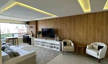 Imagem 4: Apto no Cocó, 127m2 de área, projetado e decorado, 3 suítes, dependência completa, 2 vagas