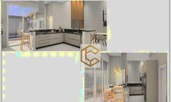 Imagem 3: Casa com 3 dormitórios à venda, 190 m² por R$ 1.400.000,00 - Condomínio Residencial Eurovi