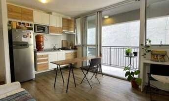 Imagem 2: Apartamento com 1 dormitório à venda, 34 m² por R$ 620.000,00 - Vila Madalena - São Paulo